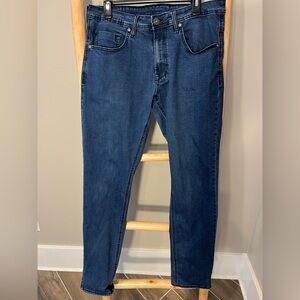 Buffalo David Bitton Adam Slim Stretch 34/34 Men's Blue Jeans